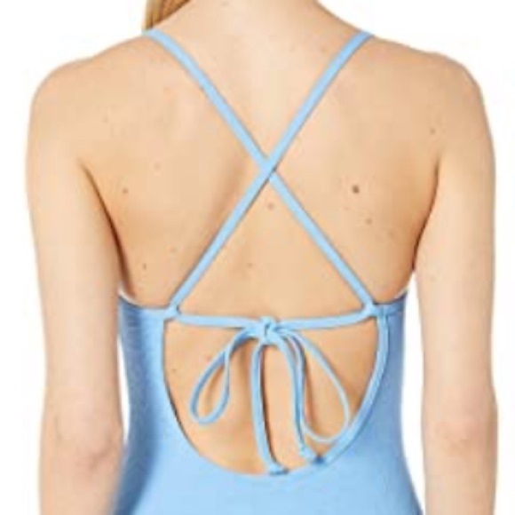 JESSICA Simpson Rose Bay Textured 1 Piece Swimsuit - Picture 5 of 8